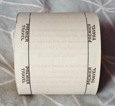 Bus Ticket Machine Roll - Premier Travel of Cambridge - (Almex-?) - c.1980s/90s