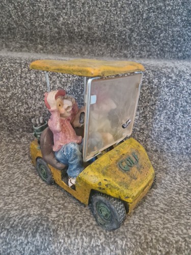 Crazy golf carters bank figure - crazy,