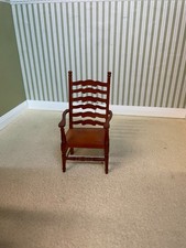 1:12th Scale Dolls House furniture, *NEW* Walnut Chair SHF719