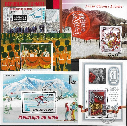 Thematic mini sheets - sheets, "ref