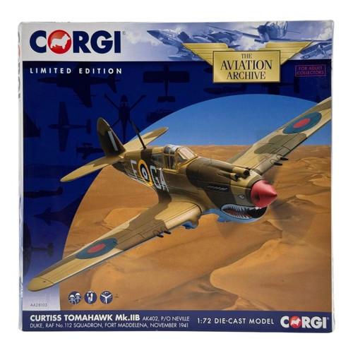 Corgi aa28103 curtiss - corgi, 1:72