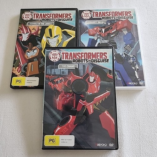 Transformers dvd bundle - transformers, x