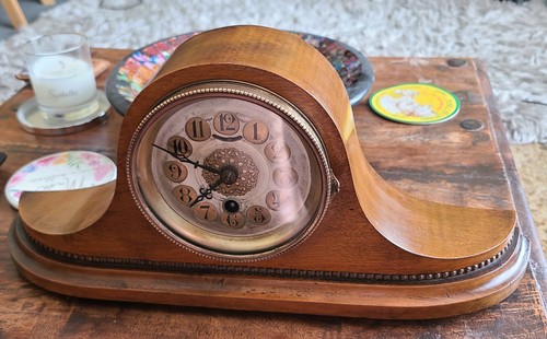Antique hac mantel clock - hac,