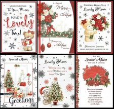 MUM CHRISTMAS CARD - Great Quality Choice of Designs