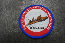 D Class Lifeboat Cloth Patch Badge (L7S)