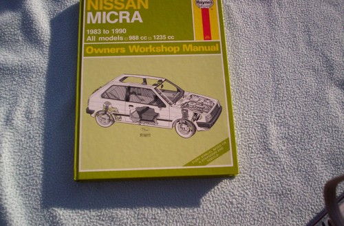 Haynes nissan micra 1983 - nissan,