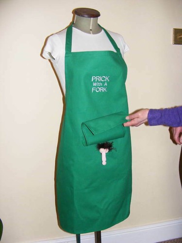 Apron novely for men prick - apron, "