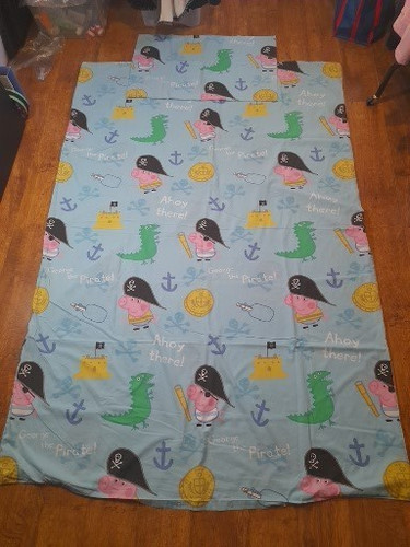 Peppa pig single bed duvet - single,