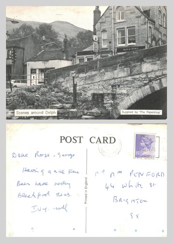 Vintage postcard scenes - vintage,