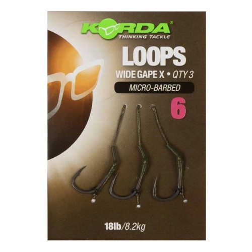 Korda loop rigs wide - rigs, gape