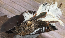 BROWN Distressed Pirate Hat