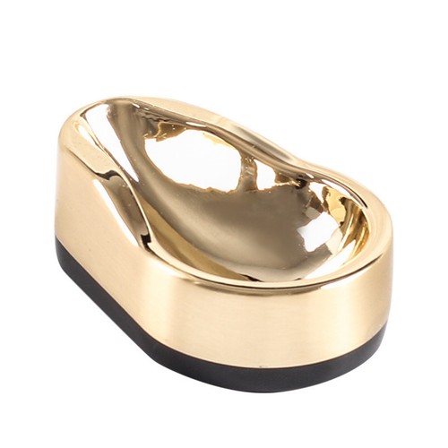 Gold pipe stand holder metal - stand,