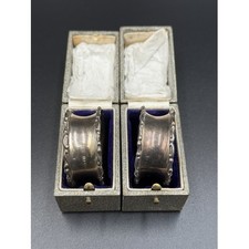 TWO cased matching pair of