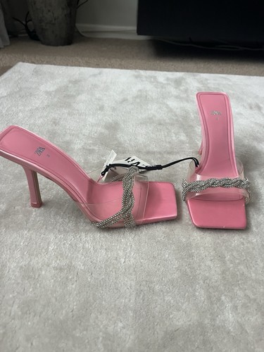Zara women pink mule - zara,