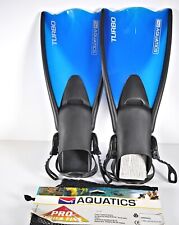 Junior Aquatics Pro Series Turbo Fins UK Size S/M Opened, Never Used
