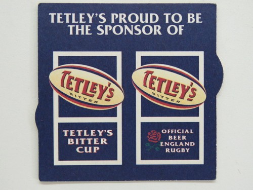 Beer coaster tetley - beer,