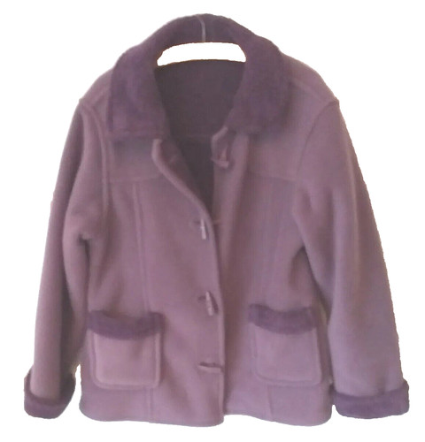 Womans ewm mauve toggled long - womans,