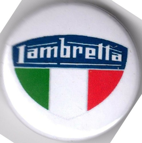 Lambretta italian pin button - lambretta,