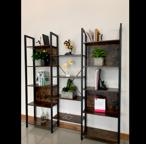 Industrial vintage bookcase - industrial,