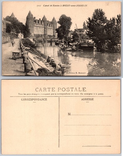 Josselin canal nantes - nantes, brest