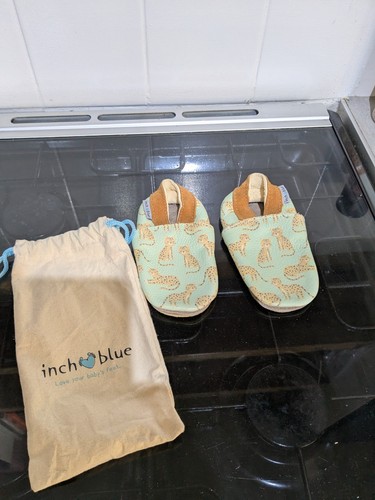 Inch blue leopard - blue, design