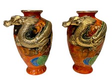Pair Of Japanese Satsuma