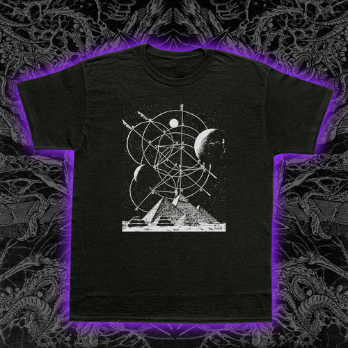 Pyramid star map shirt - star, t-shirt