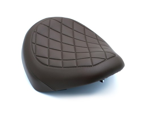 Diamond stitch seat brown - seat,