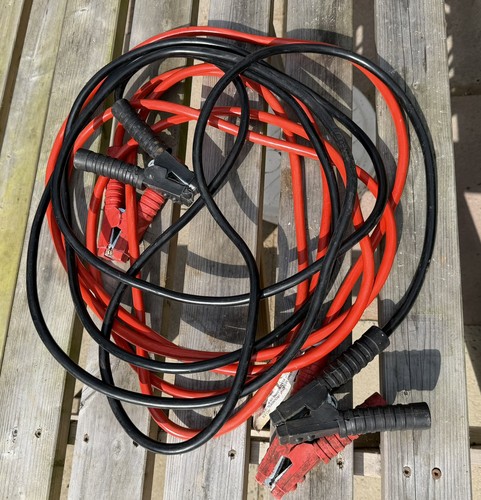 Heavy duty jump leads - 4m,