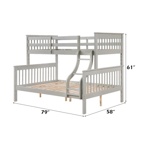 Marita gray bunk - gray, (twin
