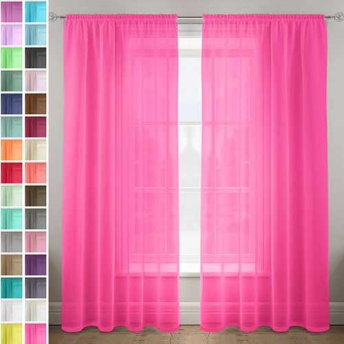 Pair high quality voile - pair,