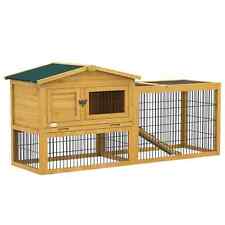 Wooden Rabbit Hutch with