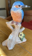 Vintage Leonardo Animal Kingdom "Kingfisher" Figurine