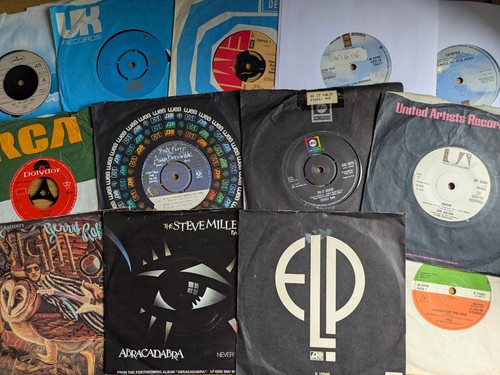 Lot vinyl singles - 7",