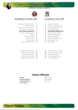 Sheffield United U18 v