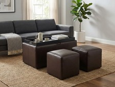 Carey Storage Bench With 2
