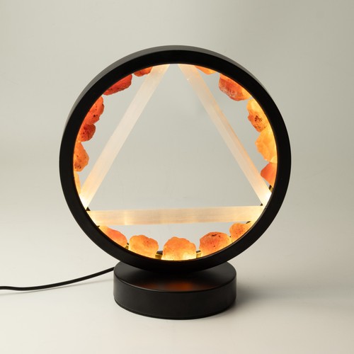 Carnelian selenite crystal led - carnelian,