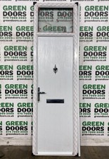 Thin narrow front door white - door,