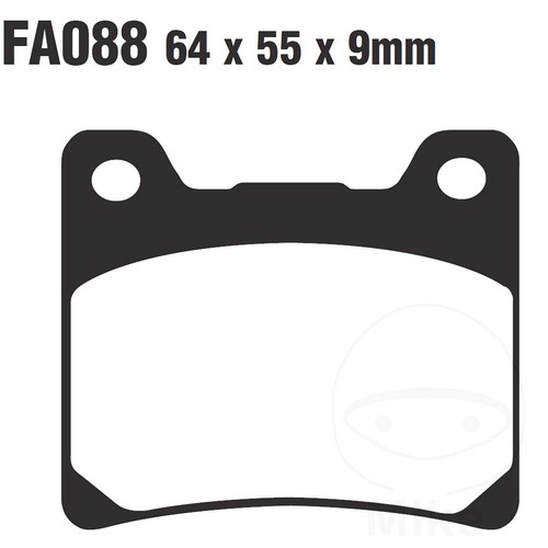Ebc brake pads sintered - ebc,
