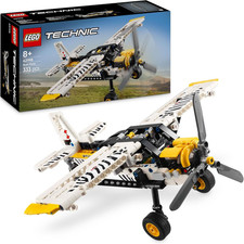 LEGO Technic Bush Plane Toy - Model Airplane Set for 8+ Year Old Boys &... 