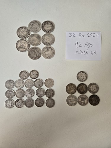 Mixed pre 1920 coins bulk - mixed,