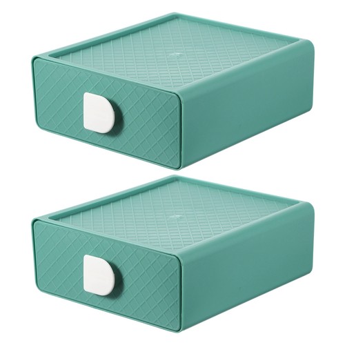 2pcs stackable storage drawers - storage,