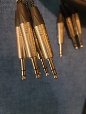 Lynx Neutrik 6.35mm TRS Jack to 4.4 mm Bantum TT Audio Loom 8-Way