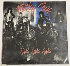 Motley Crue - Girls, Girls, Girls -  Elektra 12" Vinyl LP 1987 UK - 960 725-1