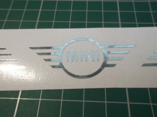 Mini cooper chrome vinyl - cooper,