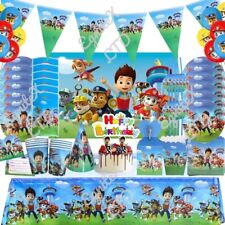 Paw Patrol Birthday Party Decorations Tableware Supplies Children Kids Balloons