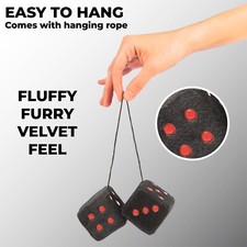 Sumex black red - black, fluffy