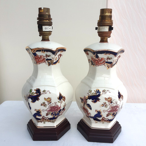 Pair masons ironstone - masons,
