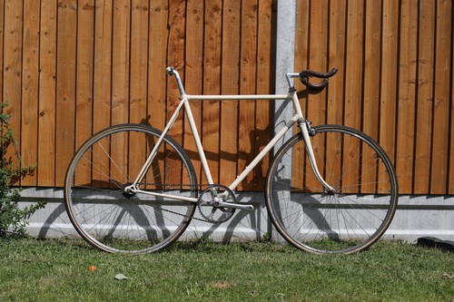Custom fixed gear road bike - fixed,