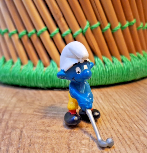Vintage smurf smurfs figure - smurf,